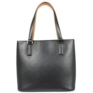 Louis Vuitton Blue Monogram Mat Stockton Tote Bag M55115 CA0063 145939